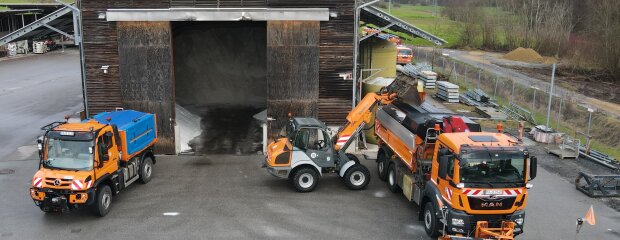 Der Winterdienst ist bereit.